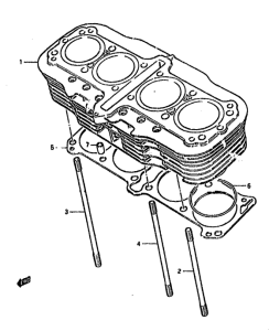 GSX750 Цилиндр