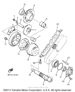 FJ1200AC Стартер