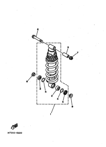 TZR250 Задняя подвеска