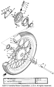 HS1 Переднее колесо