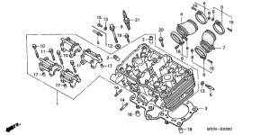  Головка цилиндров