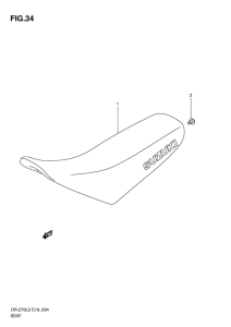 DR-Z70 Пружина