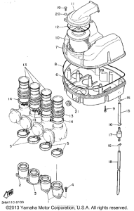 FZR600RFC Впускная система