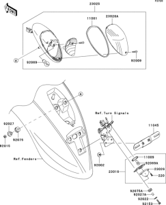 VN900 Taillight(s)(-jkavn2d1 7a011496)