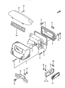 CP50 Задний комбинированный сигнал