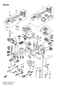 AN400 Жгут проводов