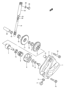 TS50 Водяная помпа