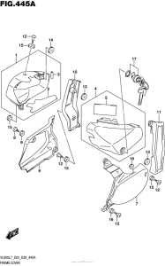 VL800T Frame Cover (Vl800L7 E03)