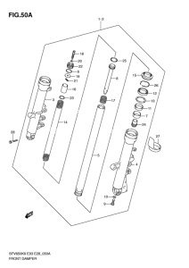 SFV650 Передняя вилка
