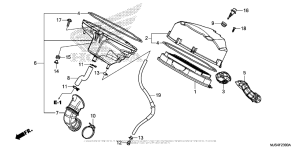 NC700J (DCT) Воздушный фильтр