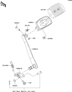  Brake pedal(a3h)