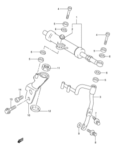 TL1000 Демпфер рулевой