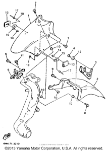 GTS1000AE Переднее крыло