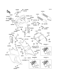 KLE500 Cowling(1 / 2)(kle500-a3)