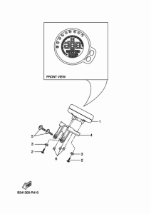 XSR700 Приборы