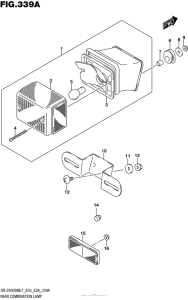  Задний фонарь