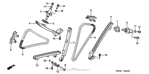 VF750C Цепь ГРМ