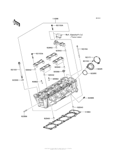 ZR1000 Головка цилиндров