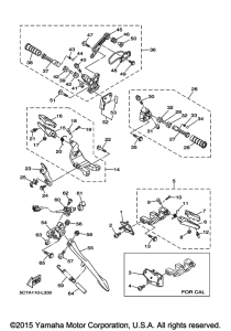 XV1900CU Подножки