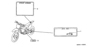  Лейбл предостережения