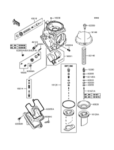 ZX600 Карбюратор в разборе