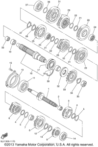 FZS1000NC Трансмиссия