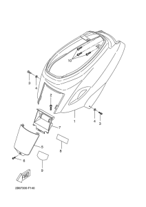 CW50L Боковые обтекатели