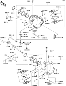 EJ650 Воздушный фильтр