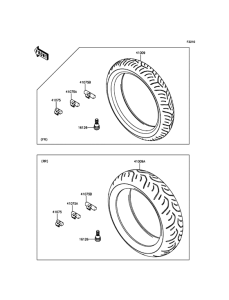 KLZ1000 Колеса,покрышки