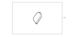 VT600CD2 Backrest pad