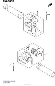 VZR1800 Handle Switch (Vzr1800Bzl7 E33)