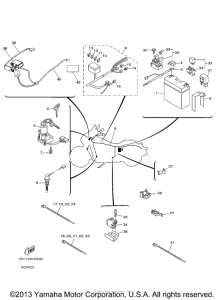 XV1900CT Электрика