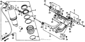 GL500I Задние амортизаторы
