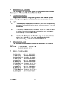 DL650 Catalog preface