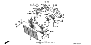 ST1100P Радиатор