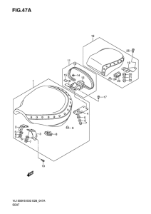 VL1500 Пружина