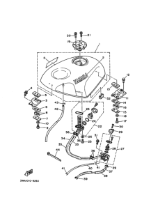 TZR250 ﾌﾕｴﾙﾀﾝｸ