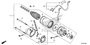 CMX250C Стартер