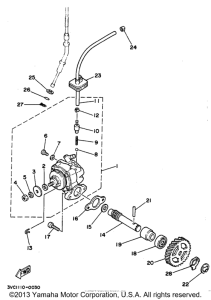 RT180B Масляный насос