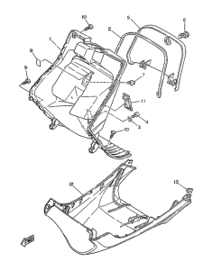 YA50F Escudo salvapiernas