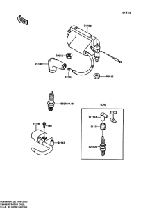 KE100 Система зажигания