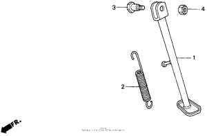 Z50R Подножка