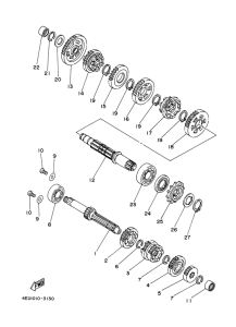 DT50LC Трансмиссия
