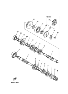 YD125S ﾄﾗﾝｽﾐﾂｼﾖﾝ