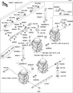 ZX600 Carburetor(1 / 3)