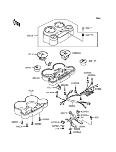 ZX900 Приборы
