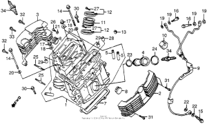 VT1100C Front cylinder