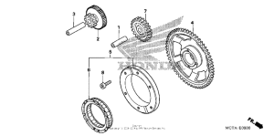 FSC600 (ABS) Муфта стартера