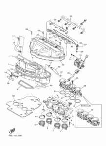 YZF-R6 Впускная система