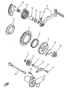 YN50R Стартер